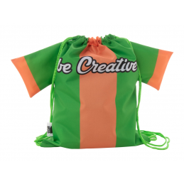 CreaDraw T Kids RPET. Rucsac cu șnur, pentru copii, personalizat, AP716553-07 - verde