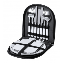 Tilken. set pentru picnic, RPET, AP722853-77 - gri