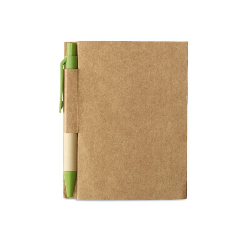 CARTOPAD - Bloc notițe cu mini pix MO7626-48, Lime CARTOPAD - Bloc notițe cu mini pix MO7626-48, Lime