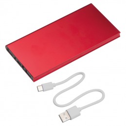 Powerbank Wolfsberg 8000 mAh - 261205, Rosu