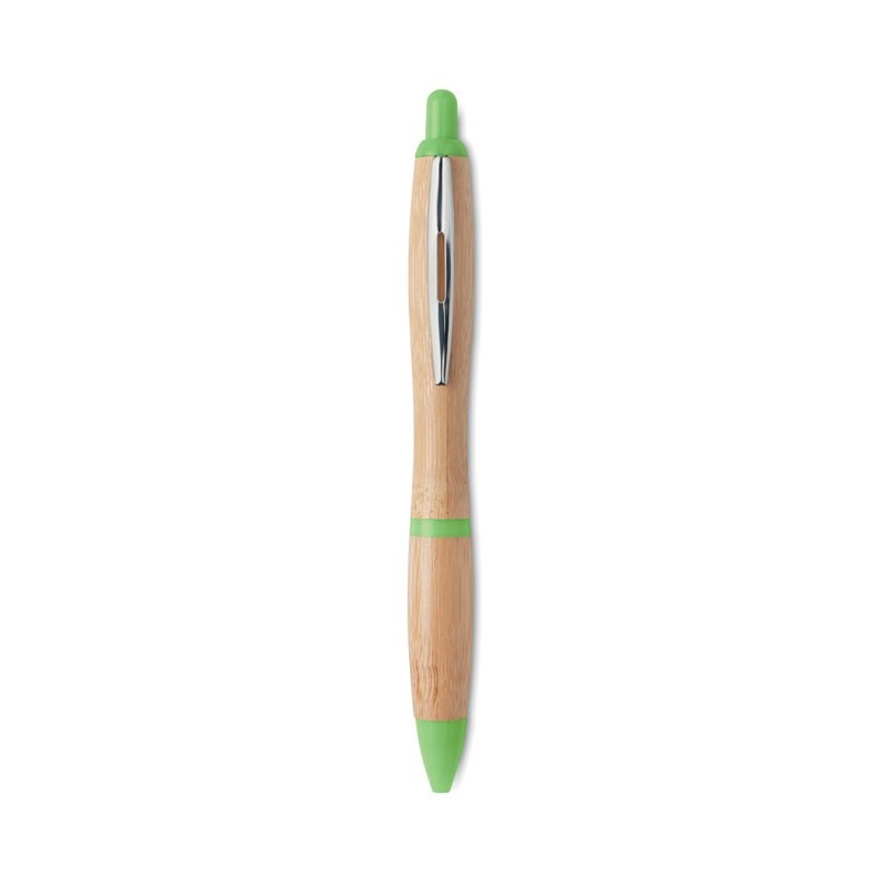 RIO BAMBOO - Pix din ABS și bambus MO9485-48, Lime RIO BAMBOO - Pix din ABS și bambus MO9485-48, Lime