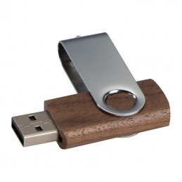 Pendrive USB Twist lemn -8GB - 2248501, Maro