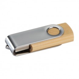 Pendrive USB Twist lemn-8GB - 2248801, Maro