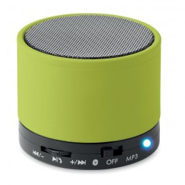 ROUND BASS - Boxă rotundă Bluetooth         MO8726-48, Lime