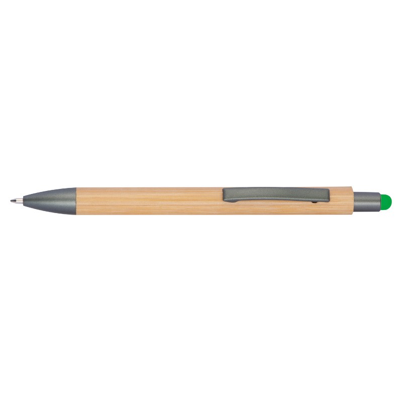 Touchpen din bambus - 1219409, Verde