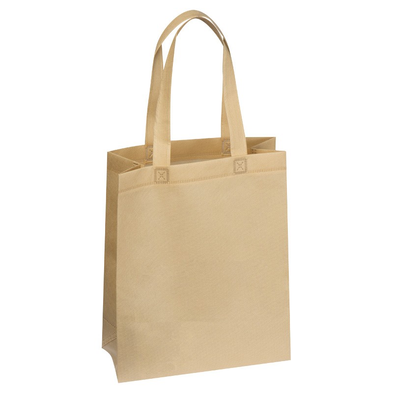 Sacoșă lată non-woven - 6365313, Beige