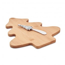 TREECHESSE - Set tocător brânză de bambus  CX1477-40, Wood