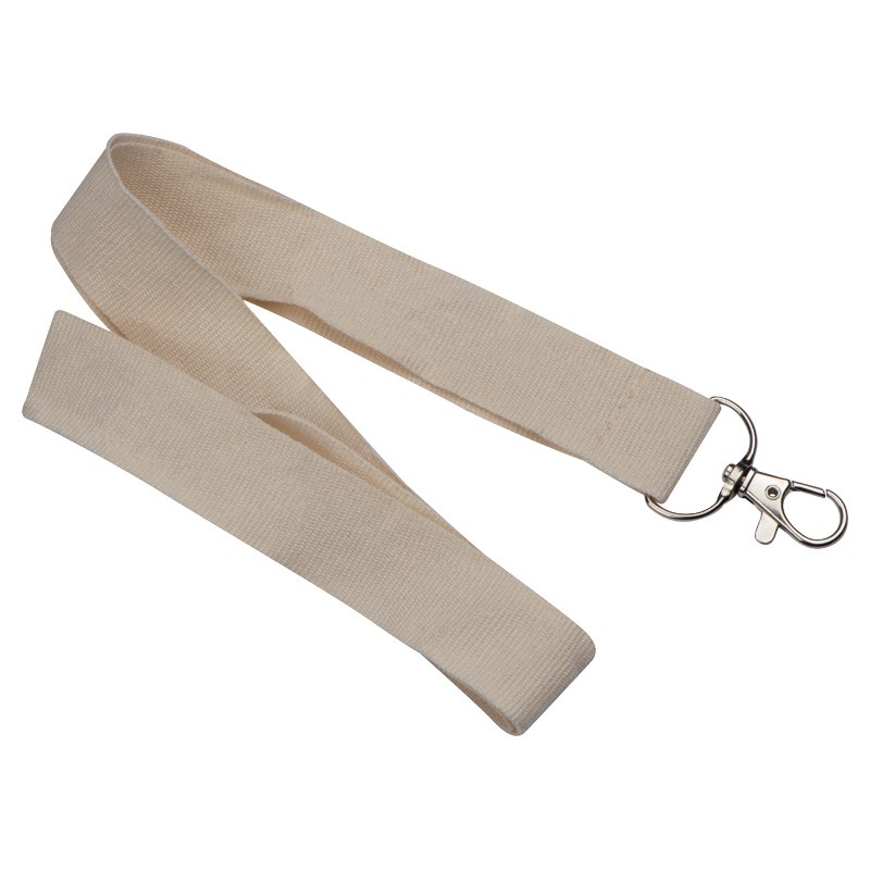 Lanyard din bumbac - 9364513, Beige