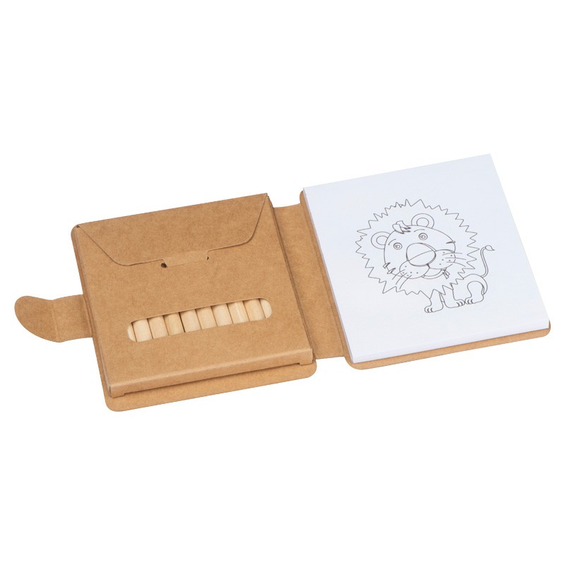 Carte de colorat ecologic - 2359013, Beige Carte de colorat ecologic - 2359013, Beige