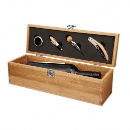 TARDOR - Cutie pentru sticlă de vin     MO8293-40, Wood