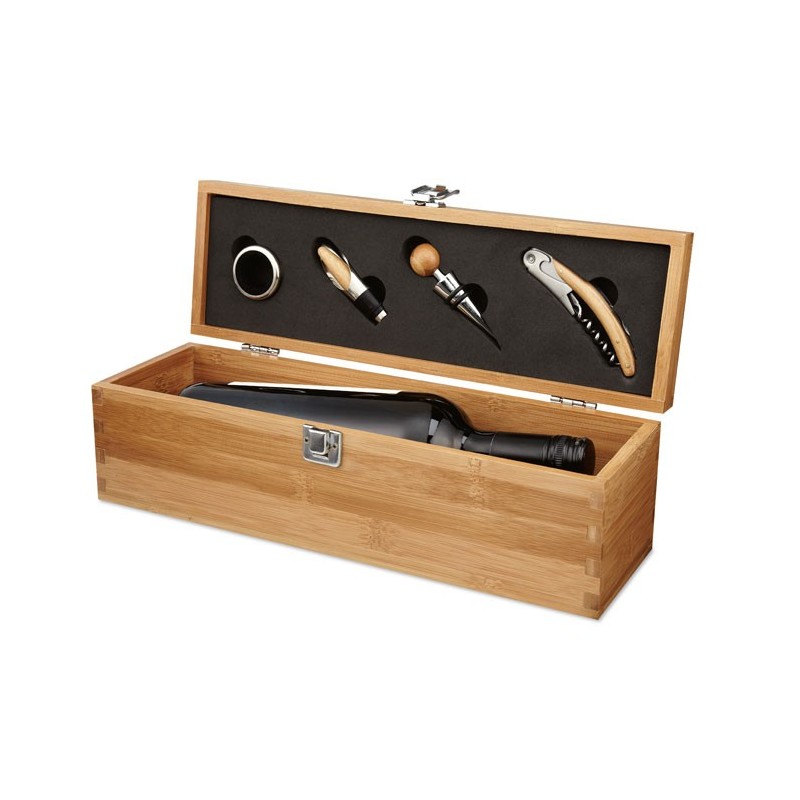 TARDOR - Cutie pentru sticlă de vin     MO8293-40, Wood