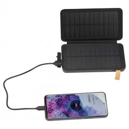 Powerbank solar de 8000mAh - 3365703, Negru