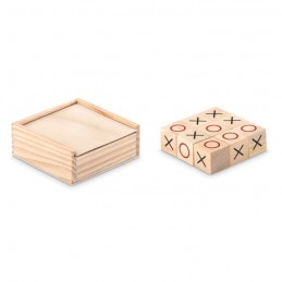 TIC TAC TOE - Joc Tic Tac Toe din lemn       MO9493-40, Wood