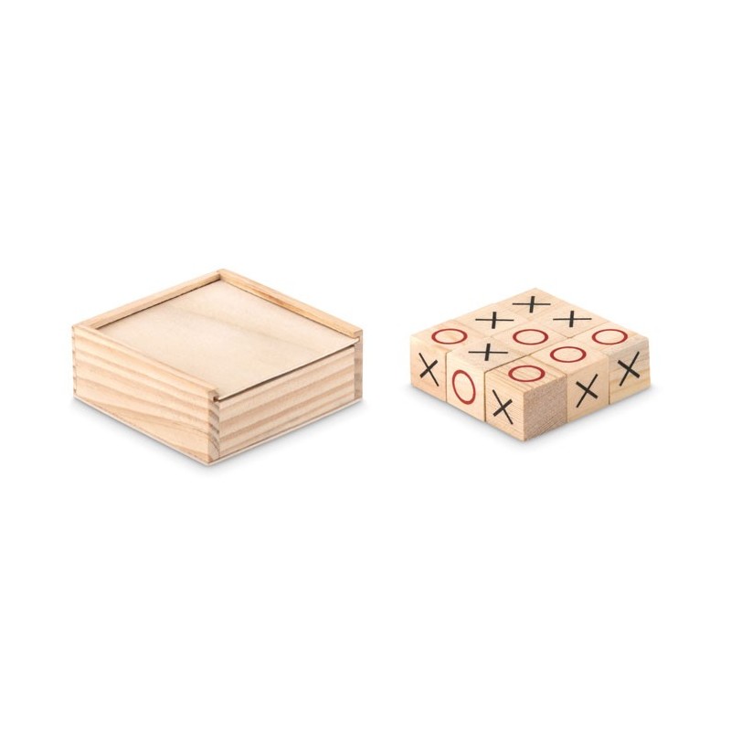 TIC TAC TOE - Joc Tic Tac Toe din lemn       MO9493-40, Wood