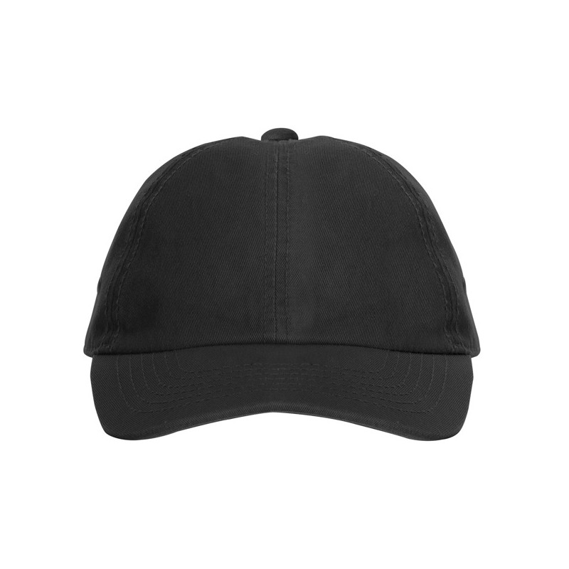 TERRA. Șapcă casual în 6 panouri - GO7012, BLACK