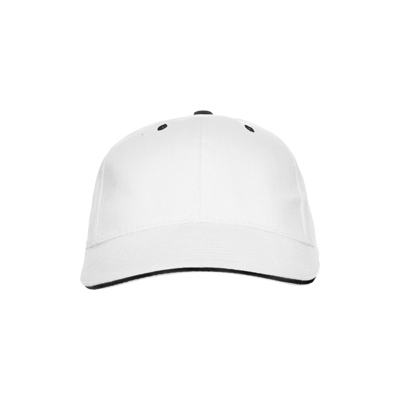 PANEL. Șapcă în 6 panouri - GO7008, WHITE PANEL. Șapcă în 6 panouri - GO7008, WHITE