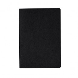 DANICA. Agendă format A5 din hârtie reciclată - NB8053, BLACK