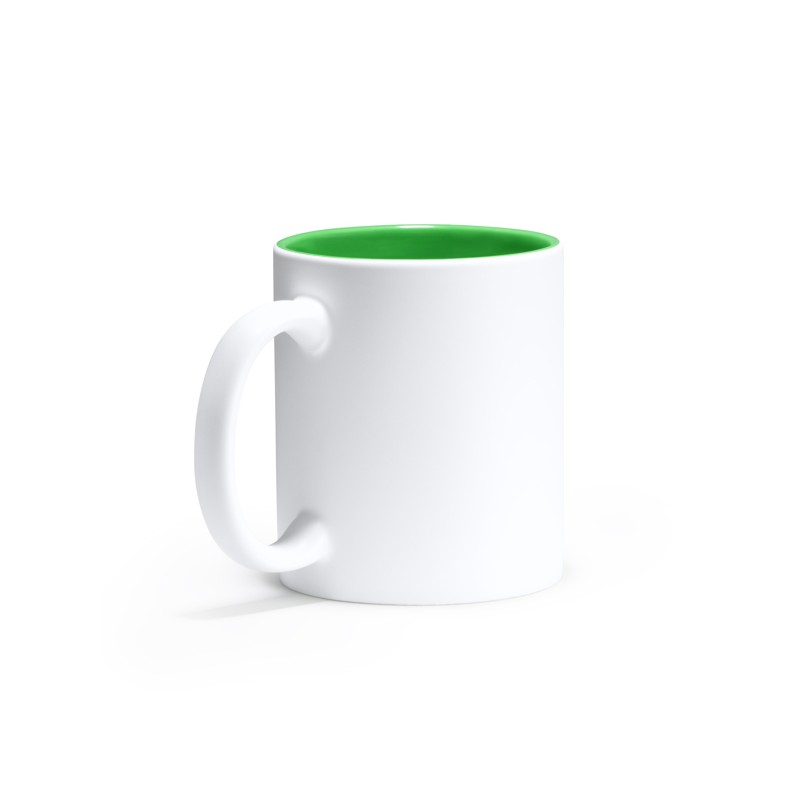 ROIBO. Cană ceramică, ideală pentru marcarea cu laser - TZ3992, FERN GREEN ROIBO. Cană ceramică, ideală pentru marcarea cu laser - TZ3992, FERN GREEN