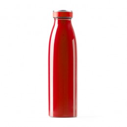 KEMY. Sticlă termică pentru apă din oțel inoxidabil 304 cu înveliș dublu - BI4149, RED