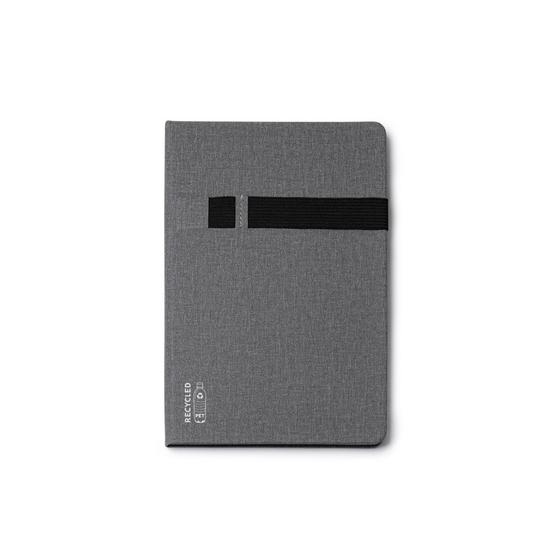 SIKAS. Agendă format A5 cu coperți dure din polietilen tereftalat (PET) - NB7971, BLACK SIKAS. Agendă format A5 cu coperți dure din polietilen tereftalat (PET) - NB7971, BLACK