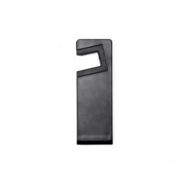 KUNIR. Suport pliabil pentru telefoane mobile cu bare de protecție anti-alunecare - SO3056, BLACK