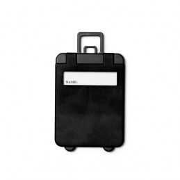 CHARTER. Etichetă pentru valiză în formă de troller - TA8204, BLACK