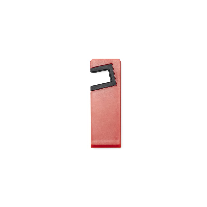 KUNIR. Suport pliabil pentru telefoane mobile cu bare de protecție anti-alunecare - SO3056, RED