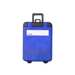 CHARTER. Etichetă pentru valiză în formă de troller - TA8204, ROYAL BLUE