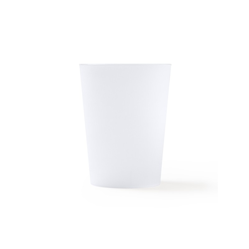 PONTAL. Cană reutilizabilă din polipropilenă ductilă, rezistentă, cu o capacitate de 500 ml - VA4210, TRANSPARENT PONTAL. Cană reutilizabilă din polipropilenă ductilă, rezistentă, cu o capacitate de 500 ml - VA4210, TRANSPARENT