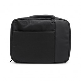 WARKA. 2 in 1 Rucsac si geanta Executive din poliester 300D - MO7083, BLACK