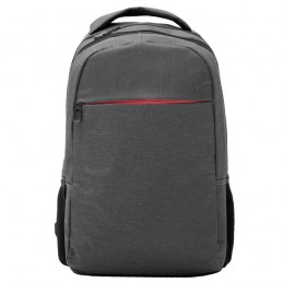 CHUCAO. Rucsac din poliester pentru laptop, cu design din țesătură - BO7146, HEATHER BLACK