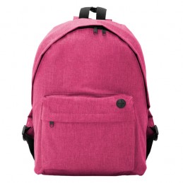 TEROS. Rucsac clasic din poliester 300D cu design din țesătură - BO7145, HEATHER ROSETTE