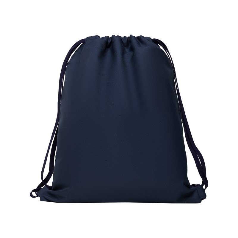 ZORZAL. Geantă sport cu șnur cu design simplu pentru o personalizare ușoară - BO7157, NAVY BLUE