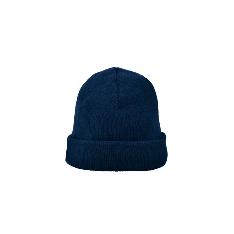 PLANET. Căciulă tricotată cu față dublă, specială pentru broderie - GR9009, NAVY BLUE