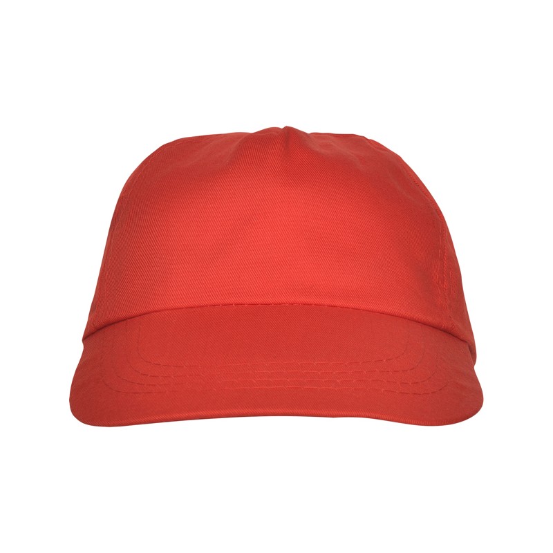 BASICA. Șapcă în 5 panouri - GO7000, RED BASICA. Șapcă în 5 panouri - GO7000, RED