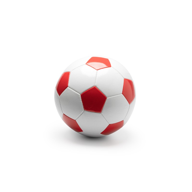 TUCHEL. Minge de fotbal mărimea 5 din imitație de piele - FB2151, RED