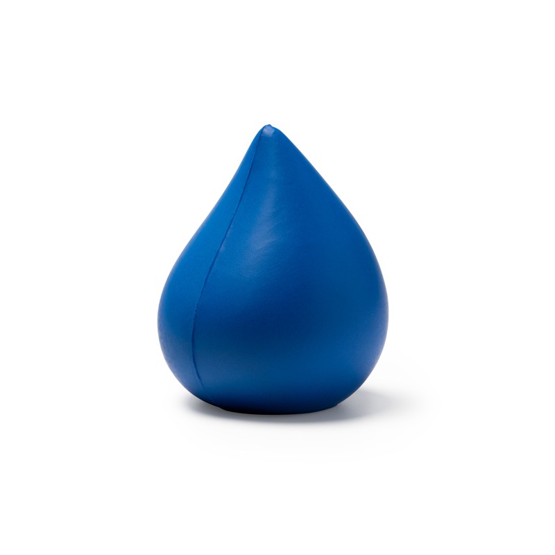 DONA. Minge antistres în formă de picătură, de culoare naturală, din poliuretan - AS1232, ROYAL BLUE