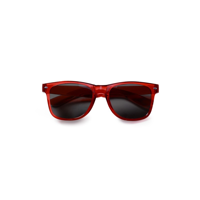 BARI. Ochelari de soare clasici cu design translucid - SG8105, RED