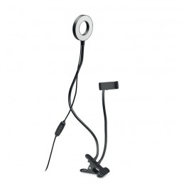 MINI HELO - Lampă circulara selfie         MO6742-03, Black