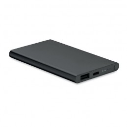 POWERFLAT C - Powerbank de 4000 mAh tip C    MO6825-03, Black