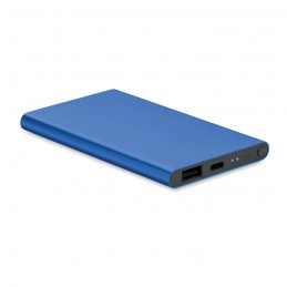 POWERFLAT C - Powerbank de 4000 mAh tip C    MO6825-37, Royal blue