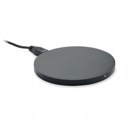 RUNDO + - Încărcător wireless rotund     MO6390-03, Black