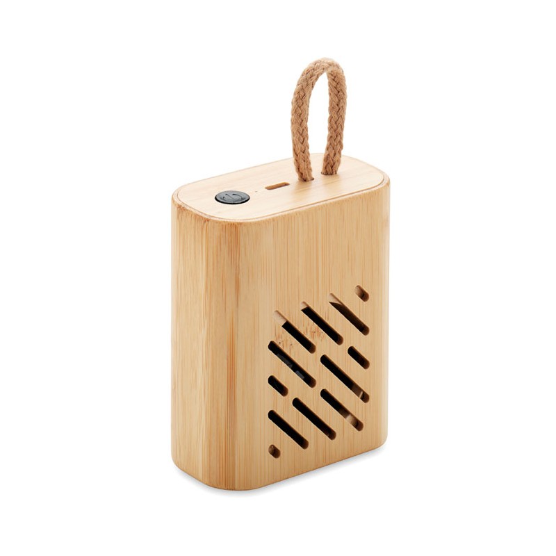 REY - Boxă 3W wireless din bambus    MO6813-40, Wood