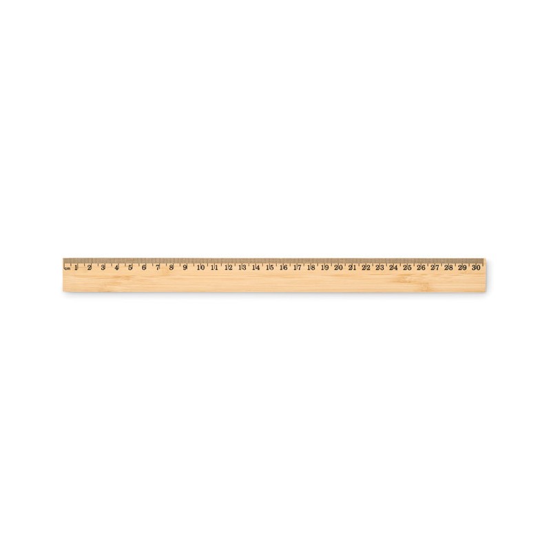 BARIS - Riglă din bambus 30 cm         MO6725-40, Wood