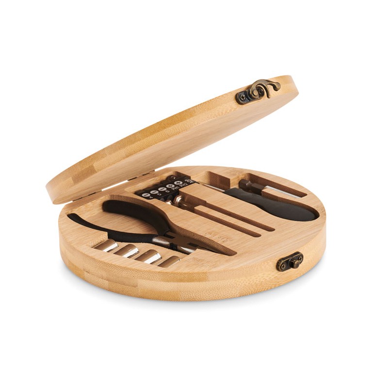 BARTLETT - Set unelt. 15 piese,cas.bambus MO6758-40, Wood BARTLETT - Set unelt. 15 piese,cas.bambus MO6758-40, Wood