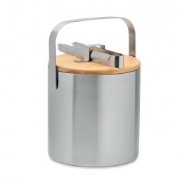KOKKOLA - Frapiera 1.2l cu perete dublu  MO6741-16, Dull silver