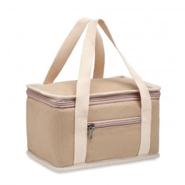 KECIL - Coolerbag 6 doze canvas 320g   MO6867-13, Beige