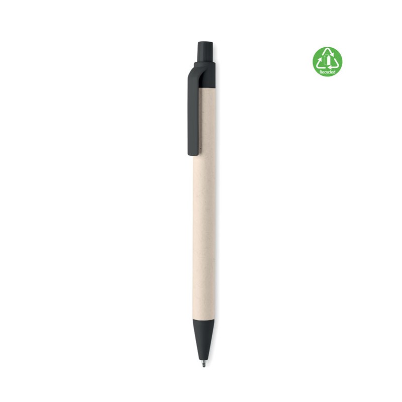 MITO PEN - Pix din carton lapte reciclat  MO6822-03, Black