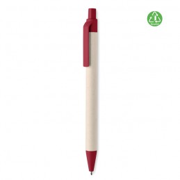 MITO PEN - Pix din carton lapte reciclat  MO6822-05, Red