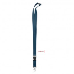 LANNYCOT - Lanyard cu carabină 20 mm      MO6708-04, Blue